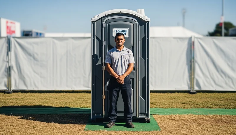 Flushable Portable Toilets services in Bentonville.