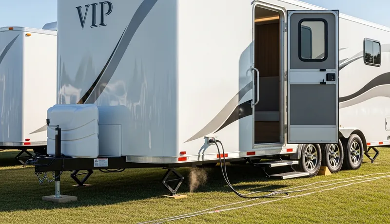 Vip Restroom Trailers services in Brighton.