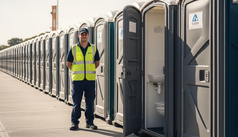 Deluxe Flushable Porta Potties services in Castle Rock.
