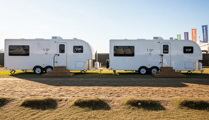 Vip Restroom Trailers services in Harrington.