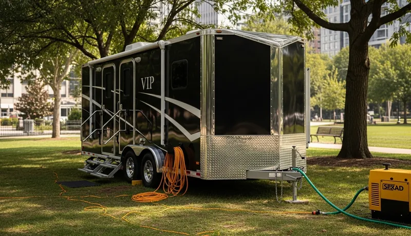 Vip Restroom Trailers services in Hemet.