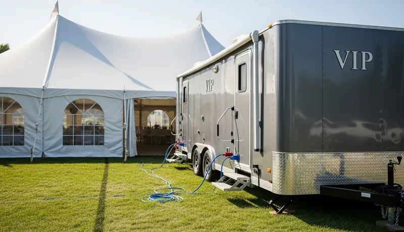 Vip Restroom Trailers services in Hesperia.