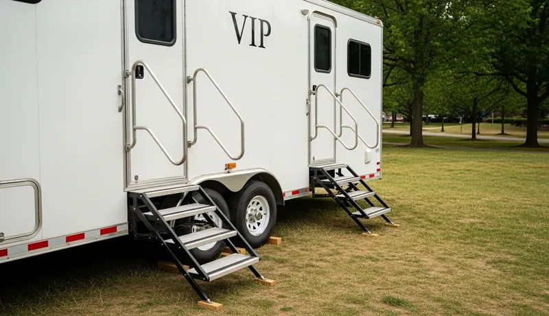 Vip Restroom Trailers services in Livermore.