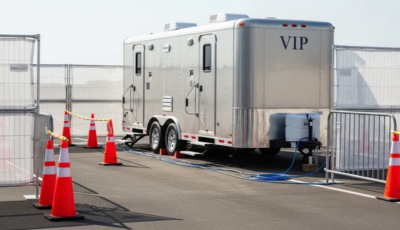 Vip Restroom Trailers services in Loveland.