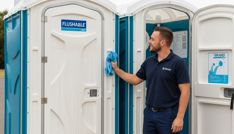 Deluxe Flushable Porta Potties services in Mission Viejo.