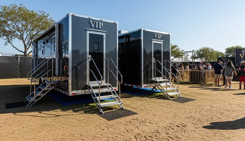 Vip Restroom Trailers services in Mountain Home.
