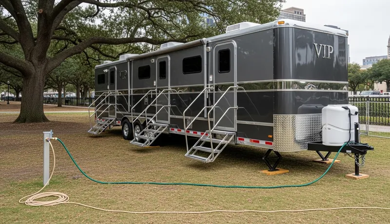 Vip Restroom Trailers services in Norwalk.