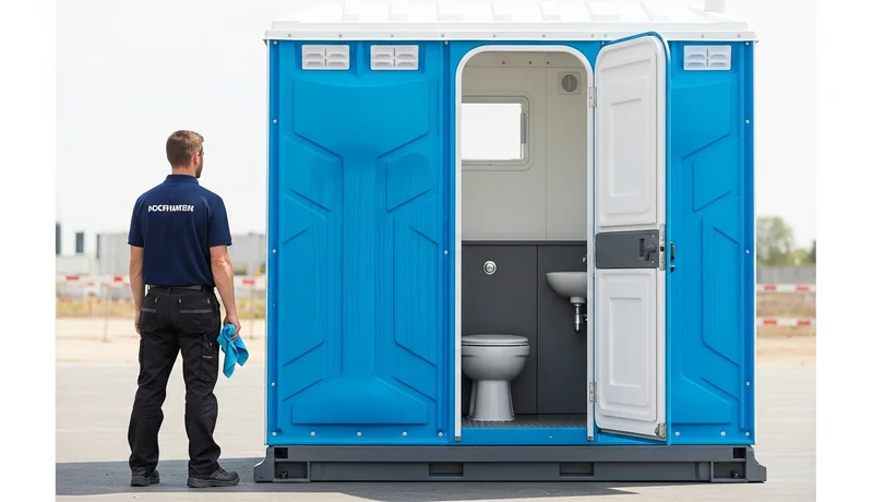 Deluxe Flushable Porta Potties services in Palmdale.