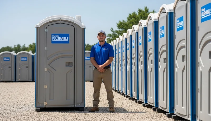 Deluxe Flushable Porta Potties services in Temecula.