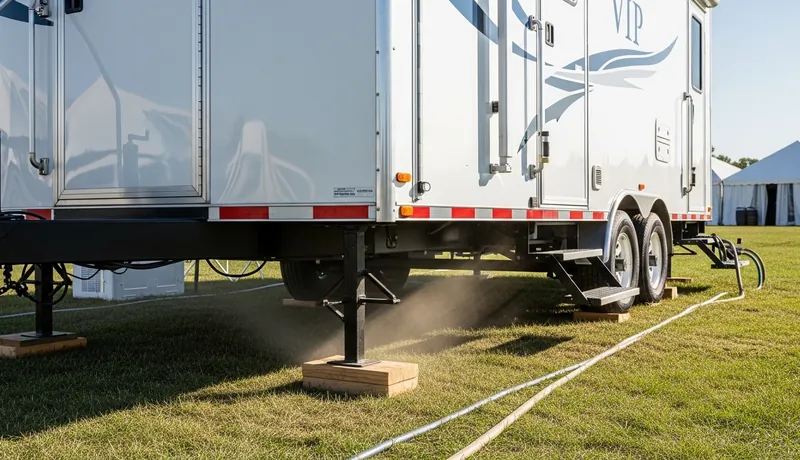 Vip Restroom Trailers services in Tuscaloosa.